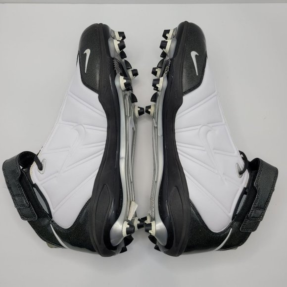 Nike Zoom Superbad Men's Football Cleats White and Black 318778-101 US Size 14 - Picture 6 of 8